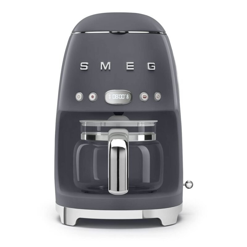 Smeg DCF02CRUK Drip Coffee Maker – 1.4 L, Aroma Selector, Auto-Start Timer, Anti-Drip System, Digital Display, Cream - Image 6