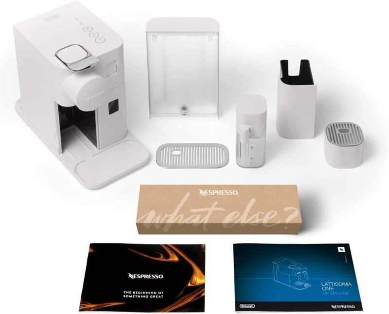De’Longhi Lattissima One Evo EN510.B – Single-Serve Capsule Coffee Machine with Fresh Milk System, 19-Bar Pump & 3 One-Touch Recipes (Black) - Image 17