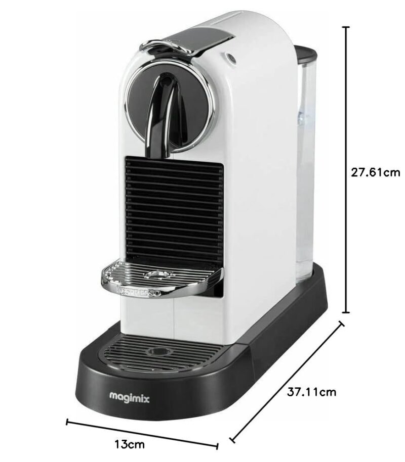 Nespresso CitiZ & Milk EN267.WAE – 19-Bar Capsule Espresso & Cappuccino Maker with Built-In Aeroccino3, 2 Cup Sizes, Welcome Set (White) - Image 15