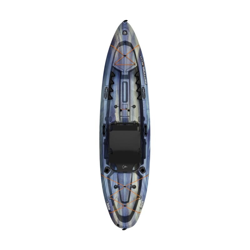 Pelican Sentinel 100XP Angler Kayak – Sit-On-Top Fishing Kayak with ERGOCAST™ XP Seat & Twin-Arched Multi-Chine Hull (44.5 lb, Granite) - Image 2