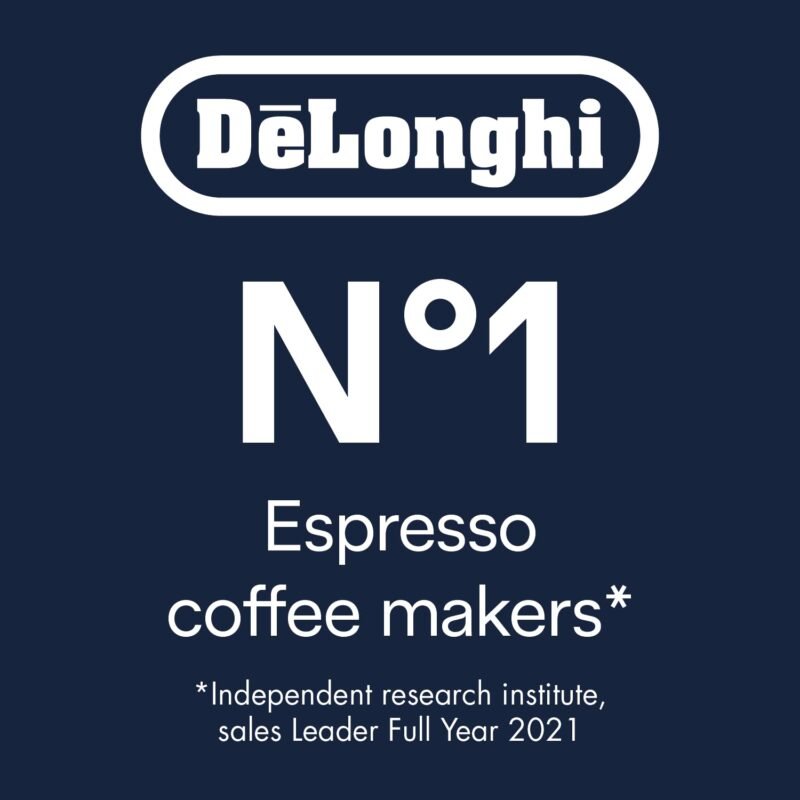 De’Longhi Magnifica Evo ECAM292.81.B – Bean-to-Cup Coffee & Cappuccino Maker with LatteCrema System, 1.8 L Tank & 250 g Hopper (Black) - Image 8