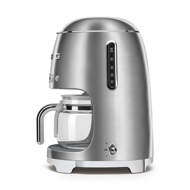 Smeg DCF02CRUK Drip Coffee Maker – 1.4 L, Aroma Selector, Auto-Start Timer, Anti-Drip System, Digital Display, Cream - Image 30