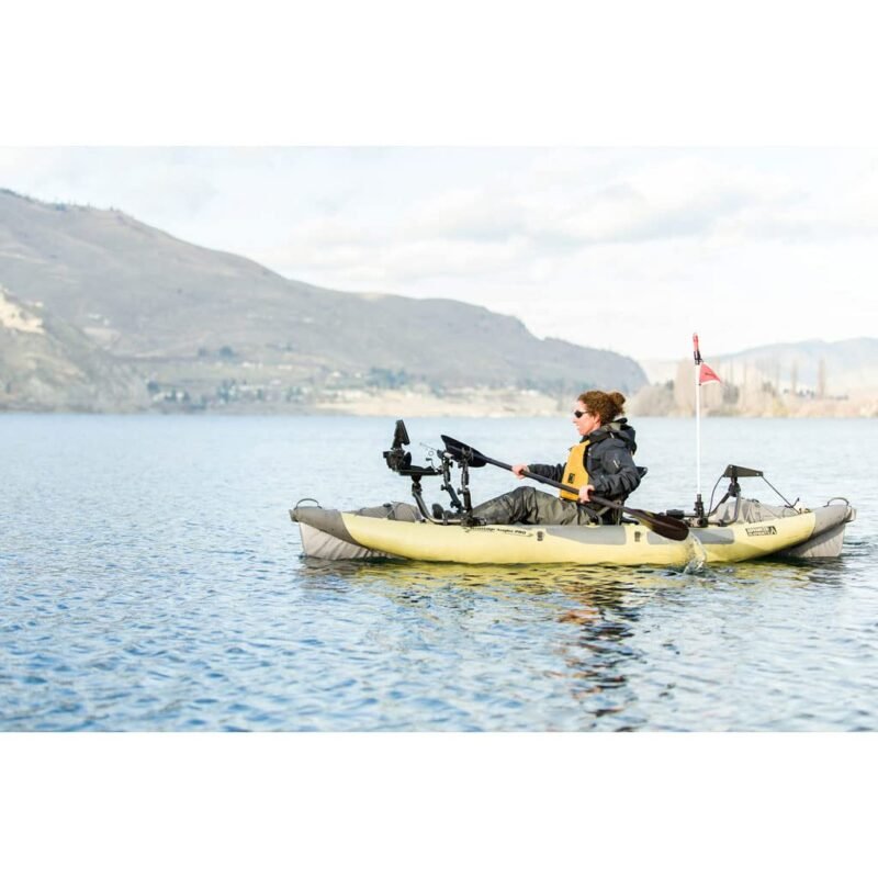 Advanced Elements StraitEdge Angler – 10’6″ Inflatable Fishing Kayak with AirFrame PRO Seat & Accessory Frame System - Image 5