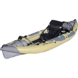 Advanced Elements StraitEdge Angler – 10’6″ Inflatable Fishing Kayak with AirFrame PRO Seat & Accessory Frame System