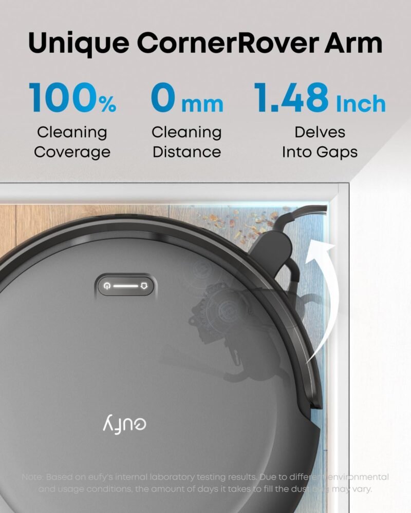 eufy Omni C20 Robot Vacuum and Mop Combo | 7000Pa Suction, Self-Emptying, Auto Mop Wash & Dry, Ultra-Slim, All-in-One Cleaning Station - Image 11