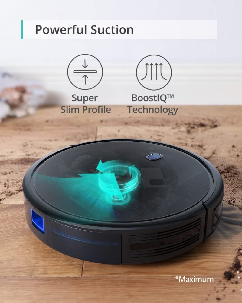 eufy Omni C20 Robot Vacuum and Mop Combo | 7000Pa Suction, Self-Emptying, Auto Mop Wash & Dry, Ultra-Slim, All-in-One Cleaning Station - Image 16