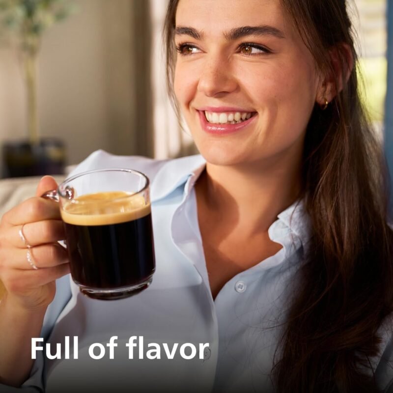 Philips 5400 Series EP5446/70 – Fully Automatic Espresso Machine with LatteGo, Ceramic Grinder & 12 One-Touch Beverages (Black) - Image 5