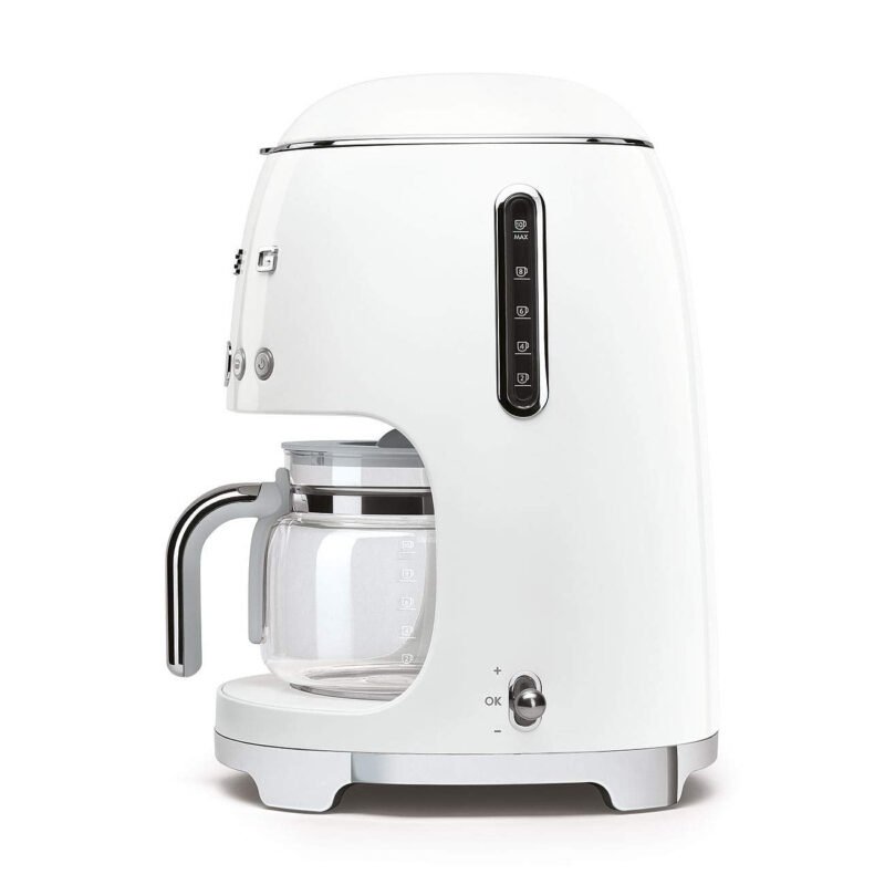 Smeg DCF02CRUK Drip Coffee Maker – 1.4 L, Aroma Selector, Auto-Start Timer, Anti-Drip System, Digital Display, Cream - Image 37