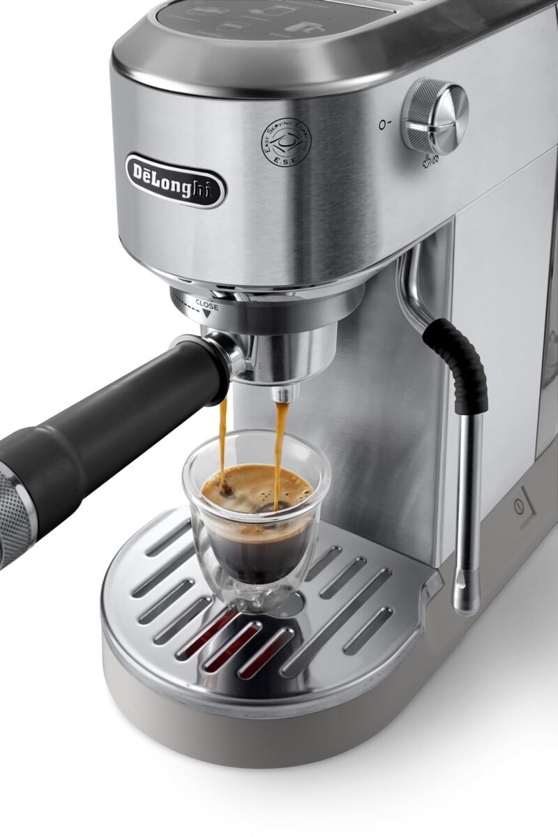 De’Longhi Dedica Style EC685M – 15-Bar Pump Espresso & Cappuccino Machine with Adjustable Cappuccino System, Slim 15 cm Silver Design - Image 41