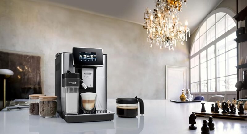 De’Longhi Primadonna Soul ECAM610.75.mb – Fully Automatic Bean-to-Cup Espresso & Cappuccino Maker with Bean Adapt Tech, 4.3″ TFT, 2.2 L Tank (Black/Silver) - Image 6