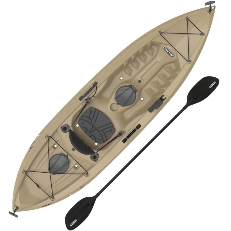 Lifetime Tamarack Angler 100 10′ Sit-On-Top Fishing Kayak – Stable HDPE Hull, Adjustable Seat & Rod Holders - Image 26