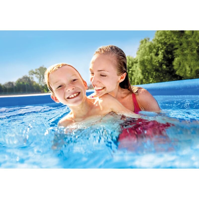 Intex 28167EH Easy Set Inflatable Pool Set – 15ft (4.57m) x 48in (122cm) Round Above Ground Pool with 1,000 GPH Pump, Ladder, Cover & Ground Cloth – 3,736 Gallon (14,141L) Capacity – 3-Ply PVC - Image 63