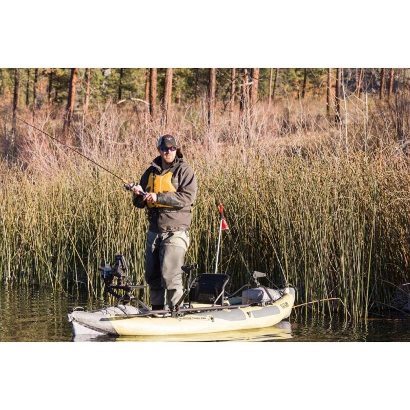Advanced Elements StraitEdge Angler – 10’6″ Inflatable Fishing Kayak with AirFrame PRO Seat & Accessory Frame System - Image 4