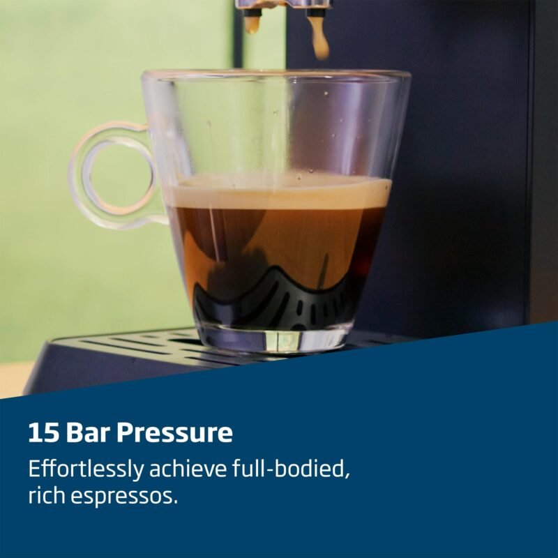Beko CaffeExperto CEP5304X – Semi-Automatic Espresso Machine with Colour Touch Display & Integrated Milk Jug, Dual Nozzle, 15-Bar, Silver - Image 6