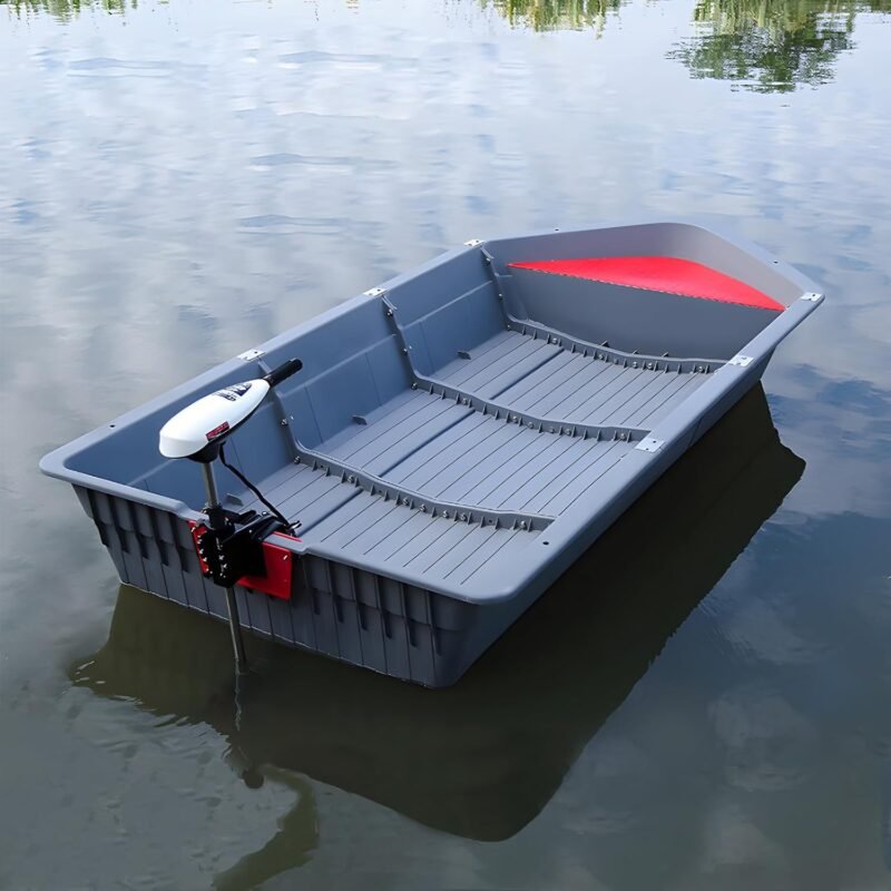 LECARDIO Folding Fishing Kayak for 1–2 Persons – Portable Modular PPR Boat with Bow Air Compartment & Outboard Motor Mount, High Stability - Image 6