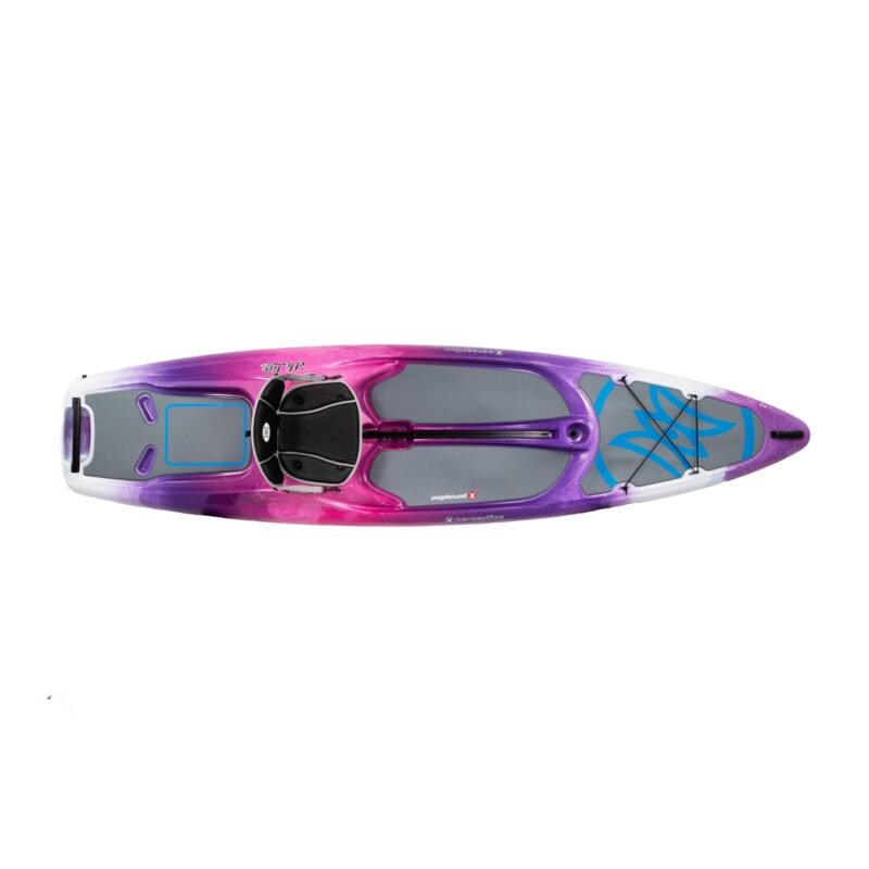 Perception Hi Life 11 Sit-On-Top Hybrid SUP Kayak – Elevated Seat, Built-In Cooler & Gear Tracks (Mystic) - Image 4
