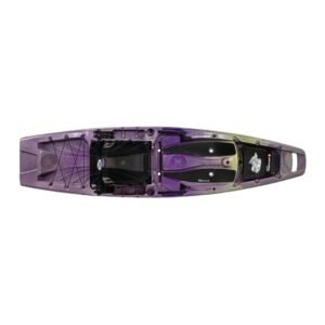 Perception Outlaw 11.5 Sit-On-Top Fishing Kayak – Fold-Away Frame Seat, 4 Rod Holders & Integrated Tackle Trays (11′ 6″, Moss Camo)