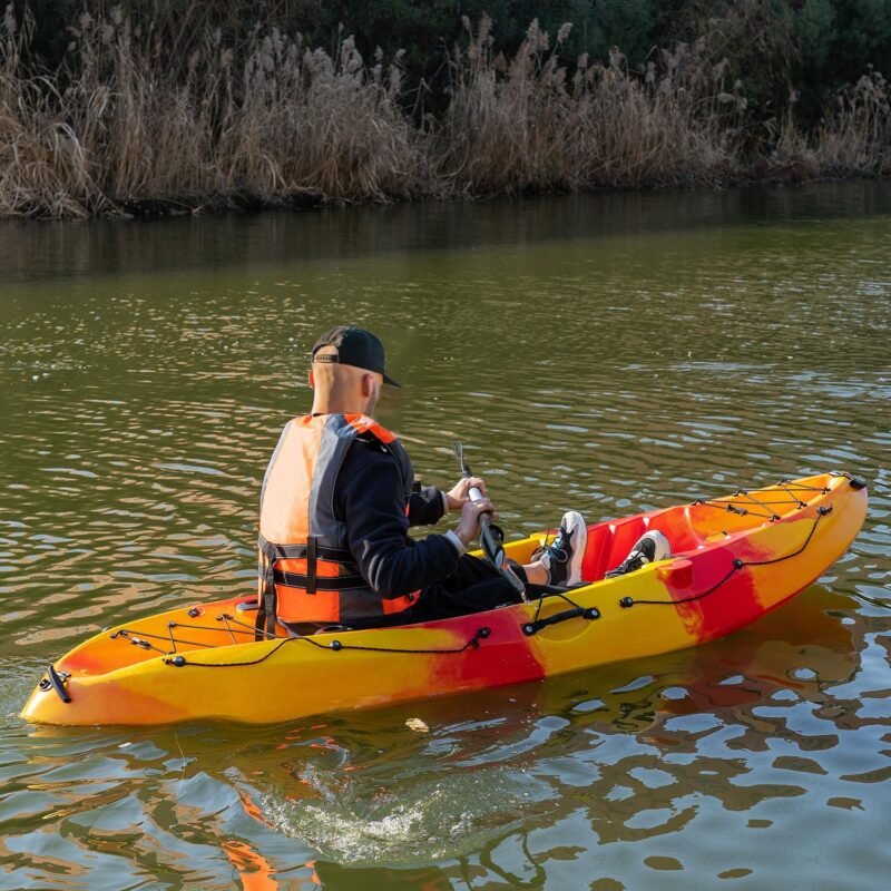 Garvee 12.4 ft Sit-On-Top Kayak – 2-Person HDPE Fishing Kayak, 661 lb Capacity with Accessories - Image 12