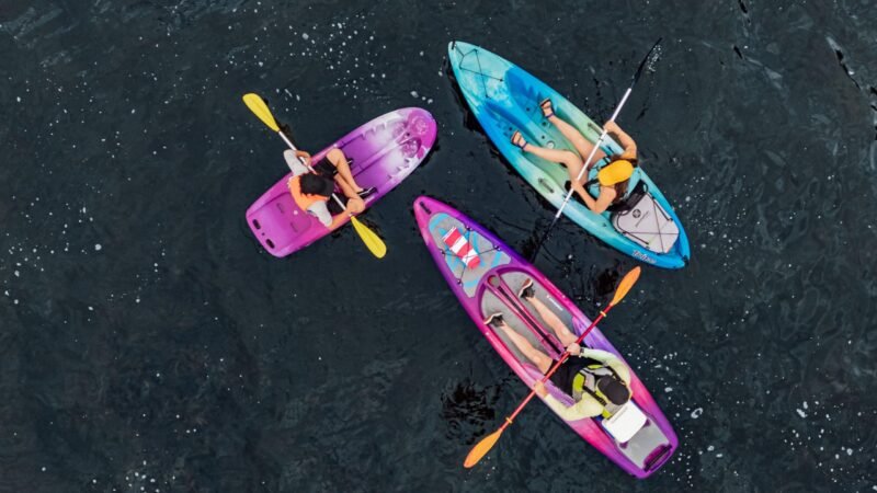 Perception Hi Life 11 Sit-On-Top Hybrid SUP Kayak – Elevated Seat, Built-In Cooler & Gear Tracks (Mystic) - Image 28