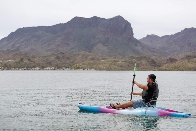 Perception Hi Life 11 Sit-On-Top Hybrid SUP Kayak – Elevated Seat, Built-In Cooler & Gear Tracks (Mystic) - Image 7