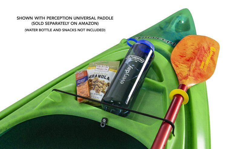 Perception Flash 9.5 Sit-Inside Kayak – Rod Holders & Rear Storage, 41 lb (Earth) - Image 4