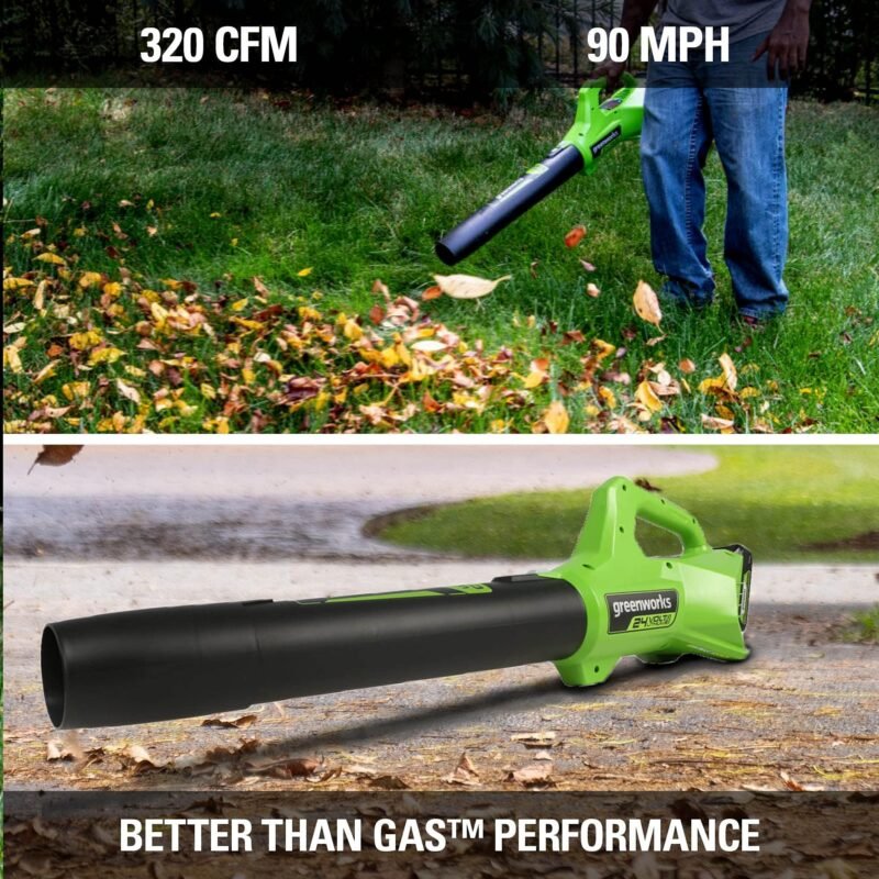 Greenworks 24V Brushless Cordless Push Lawn Mower – 13″ (33 cm) Deck, 4.0 Ah Battery & Charger Included - Image 74