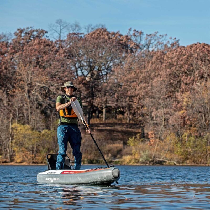 Advanced Elements AirVolution2™ 12′ Tandem Drop-Stitch Inflatable Kayak – Blue with Carry Bag - Image 6