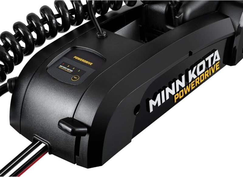 Minn Kota 1358472 PowerDrive 70 lb Thrust Bow-Mount Trolling Motor with Dual Spectrum CHIRP Sonar, Micro Remote, 60″ Shaft, Freshwater - Image 3