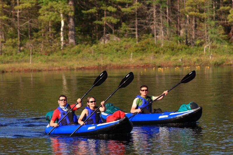 Sea Eagle 380X 12’6″ Explorer Inflatable Kayak – Self-Bailing, Drop-Stitch Floor, Removable Skeg, Whitewater & Touring - Image 9