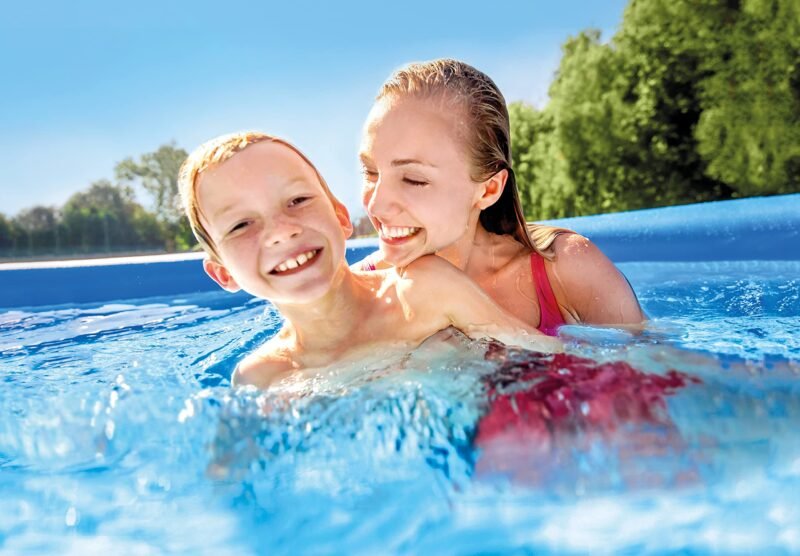 Intex 28167EH Easy Set Inflatable Pool Set – 15ft (4.57m) x 48in (122cm) Round Above Ground Pool with 1,000 GPH Pump, Ladder, Cover & Ground Cloth – 3,736 Gallon (14,141L) Capacity – 3-Ply PVC - Image 49