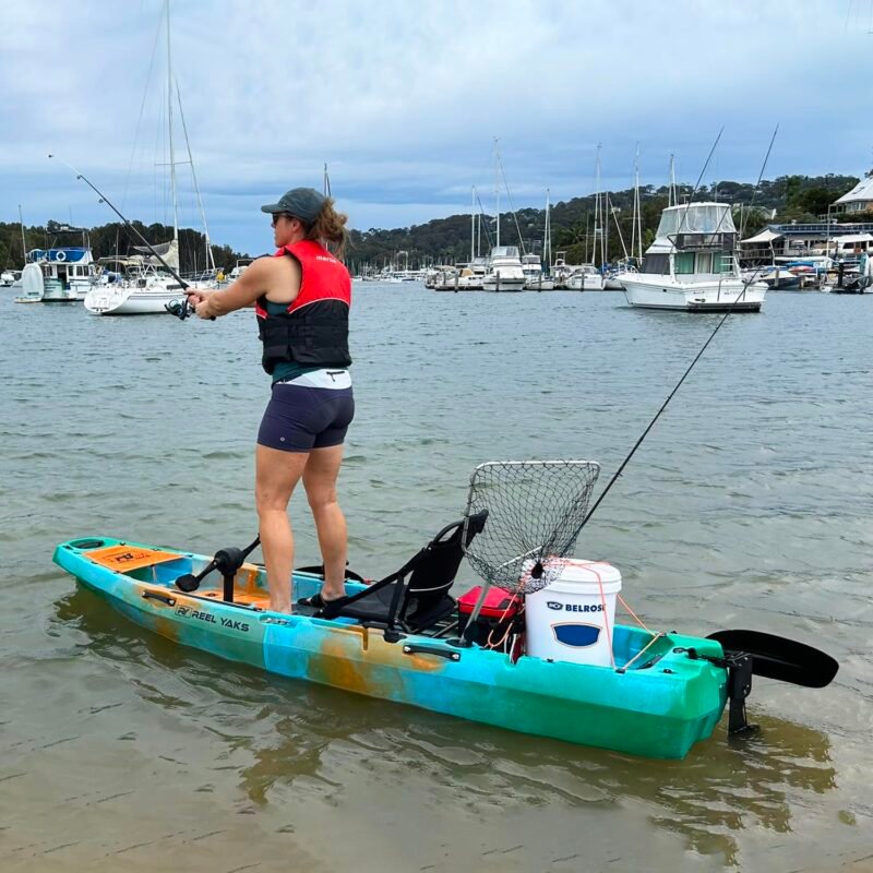 Radar Modular Fishing Kayak – 10 ft Sit-On-Top, Lightweight & Portable, 400 lb Capacity, Fin & Propeller Drive - Image 2