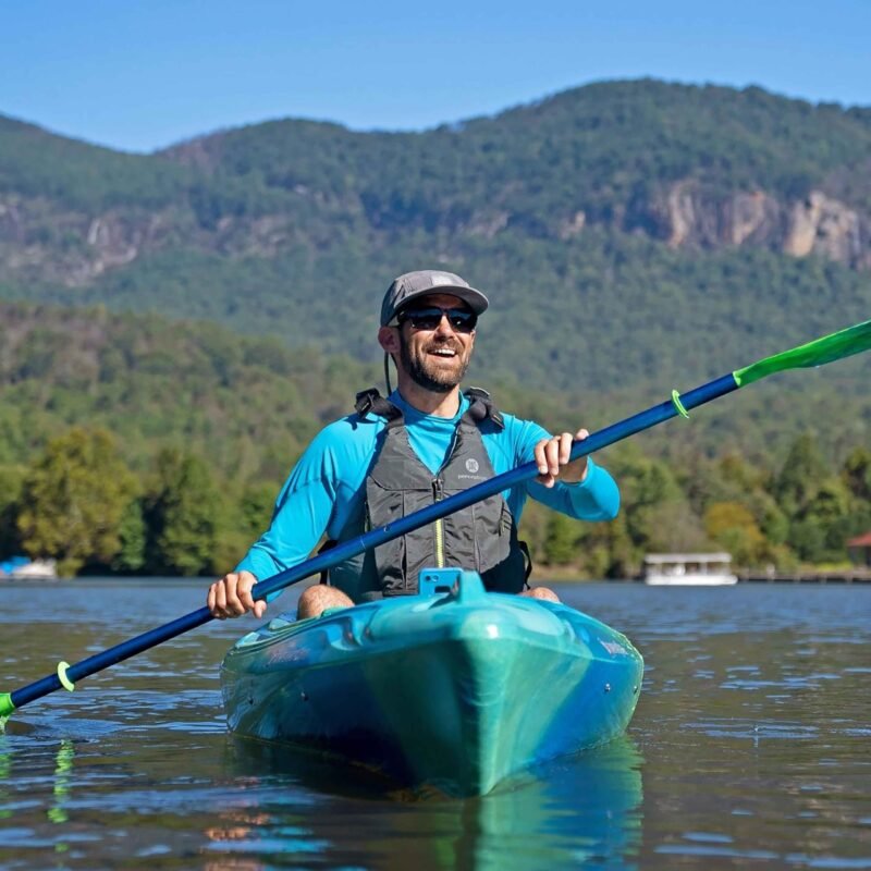 Perception Joyride 10′ Sit-In Kayak for Adults & Kids – Multi-Water Recreational Kayak with Selfie Slot (Deja Vu) - Image 24