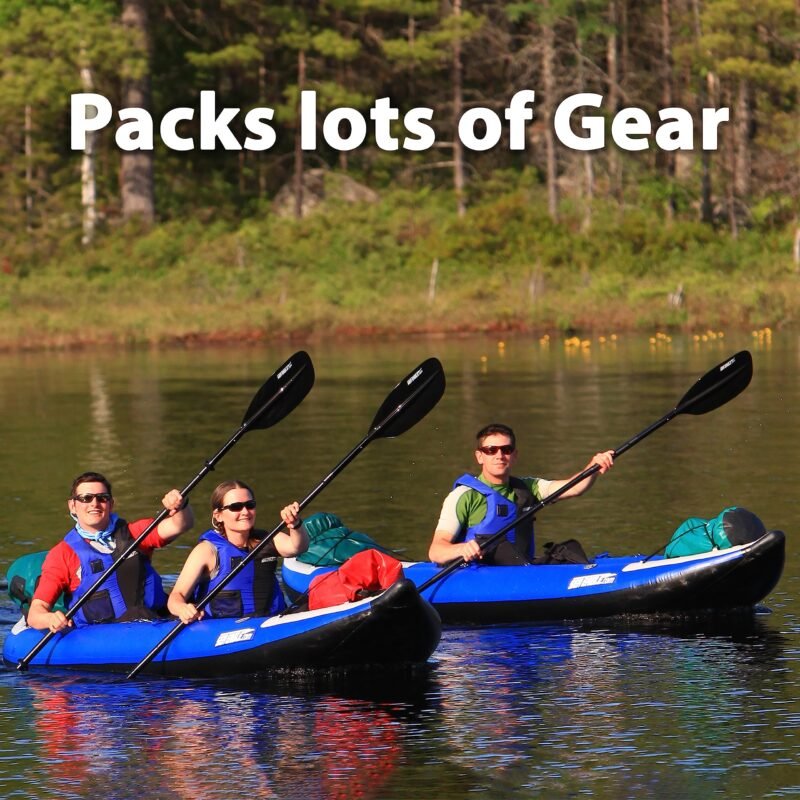 Sea Eagle 380X 12’6″ Explorer Inflatable Kayak – Self-Bailing, Drop-Stitch Floor, Removable Skeg, Whitewater & Touring - Image 20