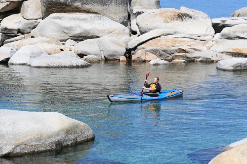 Advanced Elements AdvancedFrame® Expedition Elite 13′ Inflatable Kayak – Aluminum Rib-Frame & Drop-Stitch Floor - Image 3