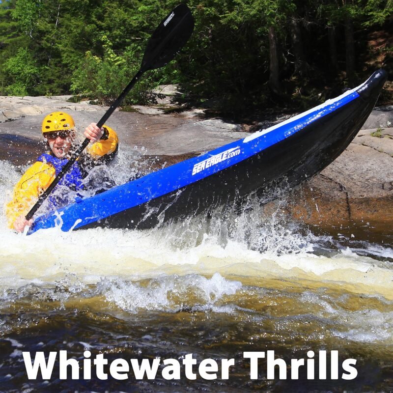 Sea Eagle 380X 12’6″ Explorer Inflatable Kayak – Self-Bailing, Drop-Stitch Floor, Removable Skeg, Whitewater & Touring - Image 25