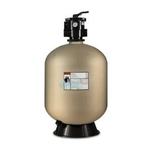 Pentair Sand Dollar SD60 22" Top Mount Sand Filter with Clamp Style 1.5" Multiport Backwash Valve | 2.3 Sq. Ft