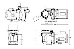 Pentair SuperFlo Standard Efficiency Pool Pump