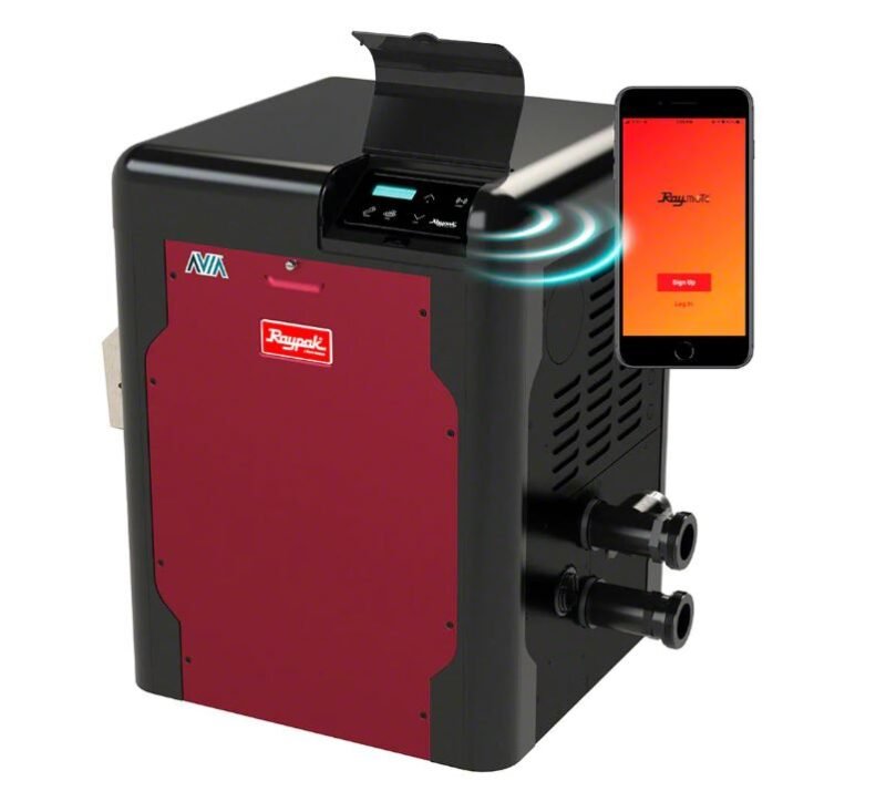 Raypak AVIA 264K BTU Propane Gas Heater - WiFi & Digital Control